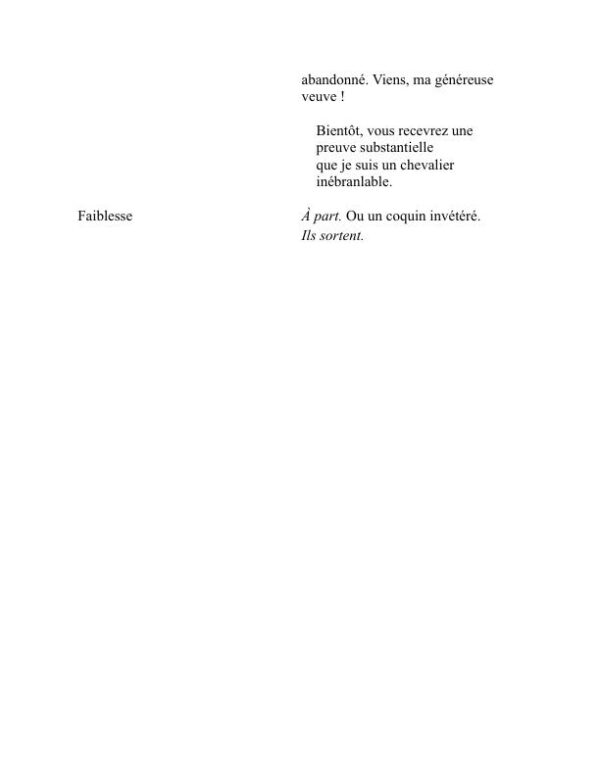 La voie du monde - William Congreve (The Way of the World - Francais) - Image 2