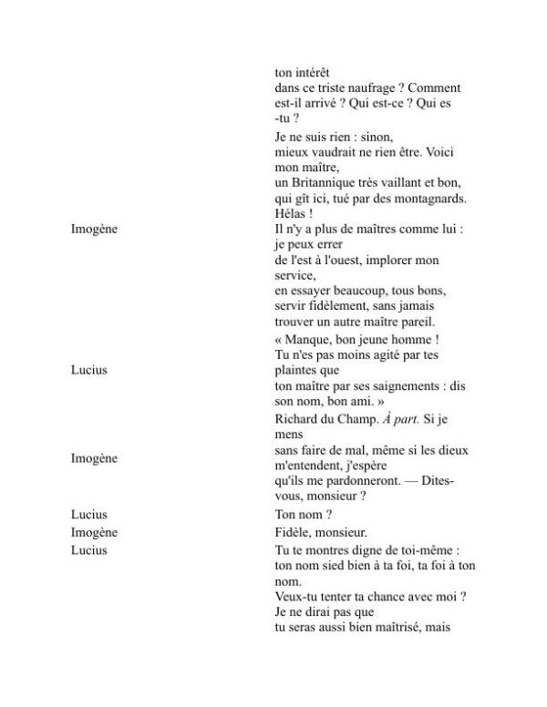 Cymbeline - William Shakespeare (Cymbeline - Francais) - Image 2