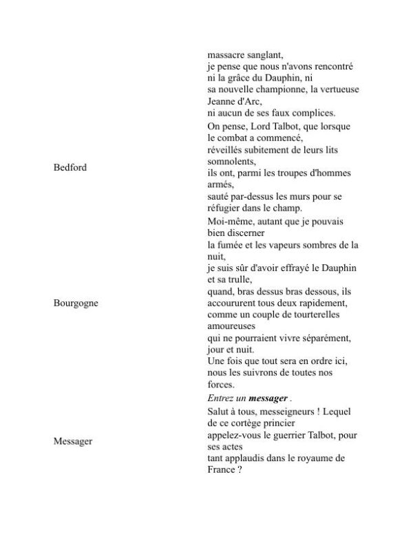 Henri VI, première partie - William Shakespeare (Henry VI, Part I - Francais) - Image 2