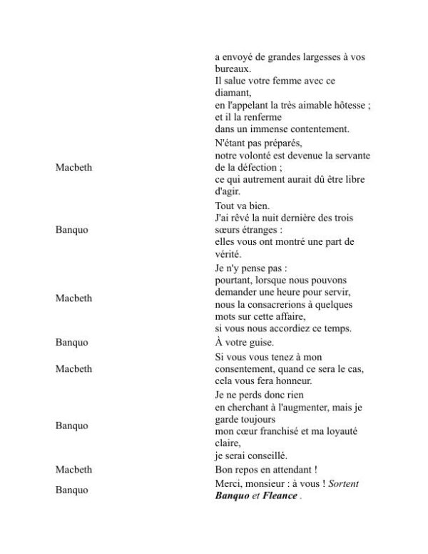 Macbeth - William Shakespeare (Macbeth - Francais) - Image 2