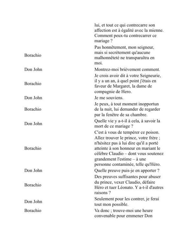 Beaucoup de bruit pour rien - William Shakespeare (Much Ado About Nothing - Francais) - Image 2