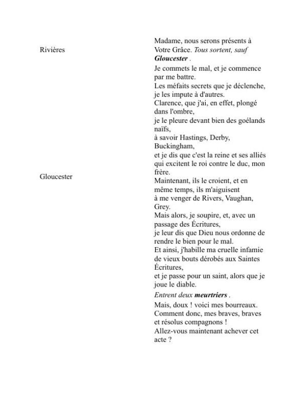 Richard III - William Shakespeare (Richard III - Francais) - Image 2