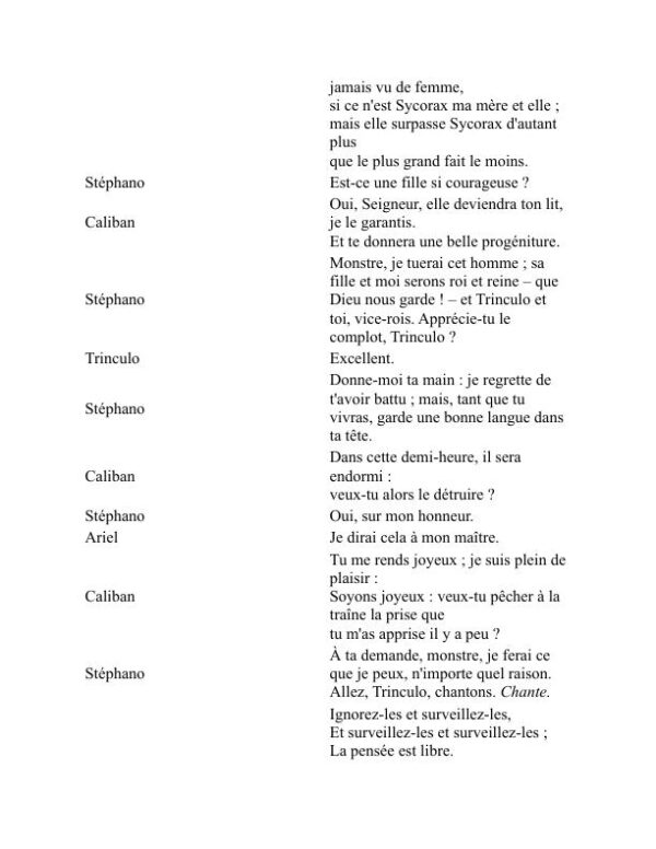 La Tempête - William Shakespeare (The Tempest - Francais) - Image 2