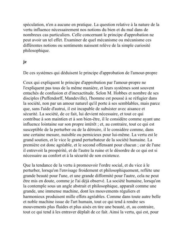 La théorie des sentiments moraux - Adam Smith (The Theory of Moral Sentiments - Francais) - Image 2