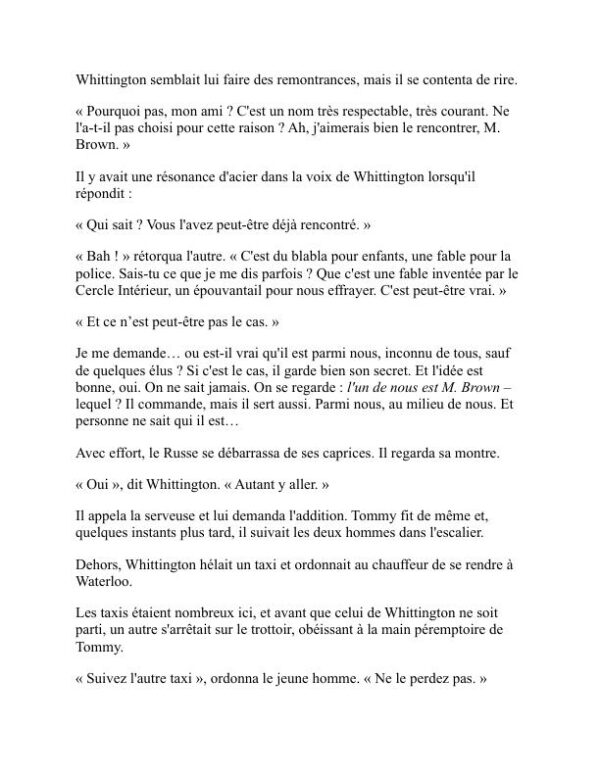 L'adversaire secret - Agatha Christie (The Secret Adversary - Francais) - Image 2