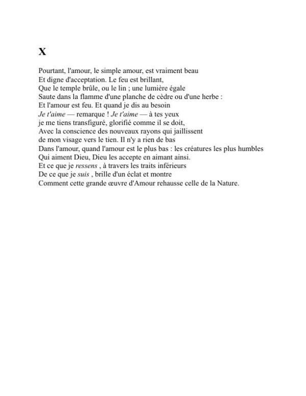 Sonnets du portugais - Elizabeth Barrett Browning (Sonnets from the Portuguese - Francais) - Image 2
