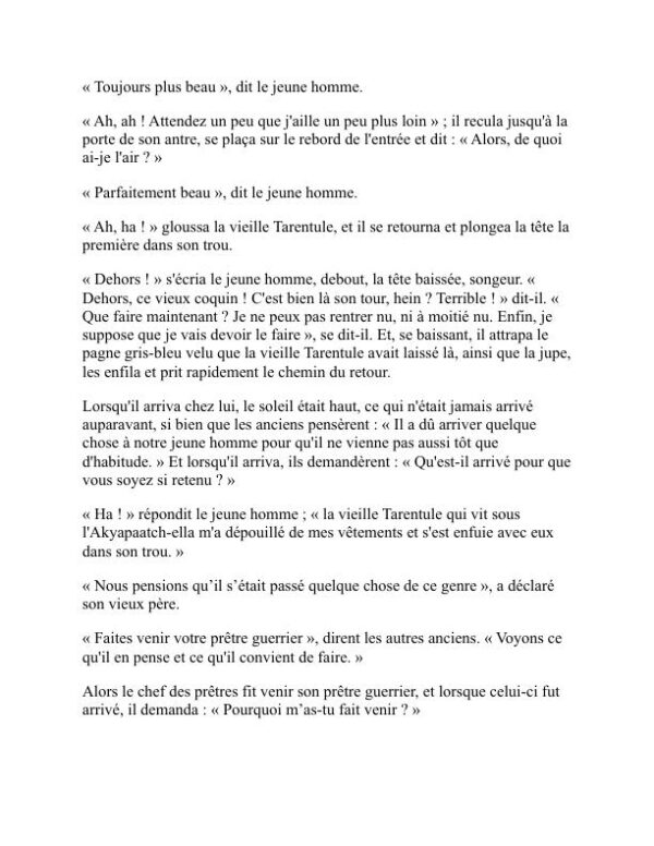Contes populaires zuni - Frank Hamilton Cushing (Zuni Folktales - Francais) - Image 2