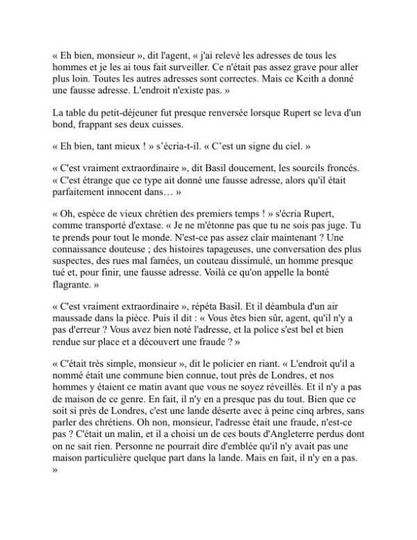 Le Club des Métiers Queer - G. K. Chesterton (The Club of Queer Trades - Francais) - Image 2