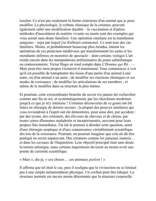 L'île du docteur Moreau - H. G. Wells (The Island of Doctor Moreau - Francais) - Image 2
