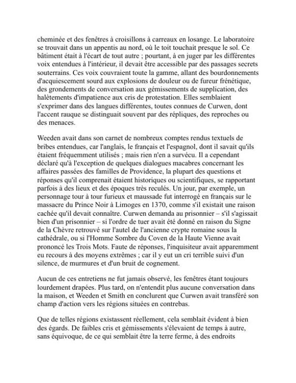 Le cas de Charles Dexter Ward - H. P. Lovecraft (The Case of Charles Dexter Ward - Francais) - Image 2