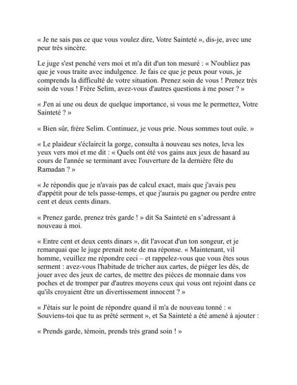 La miséricorde d'Allah - Hilaire Belloc (The Mercy of Allah - Francais) - Image 2