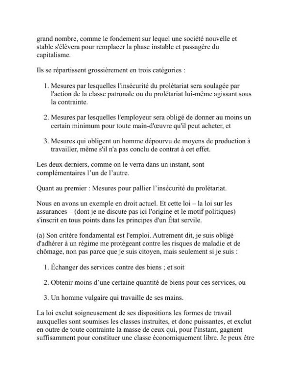 L'État servile - Hilaire Belloc (The Servile State - Francais) - Image 2