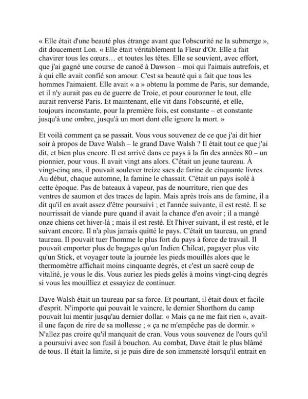 Visage perdu - Jack London (Lost Face - Francais) - Image 2
