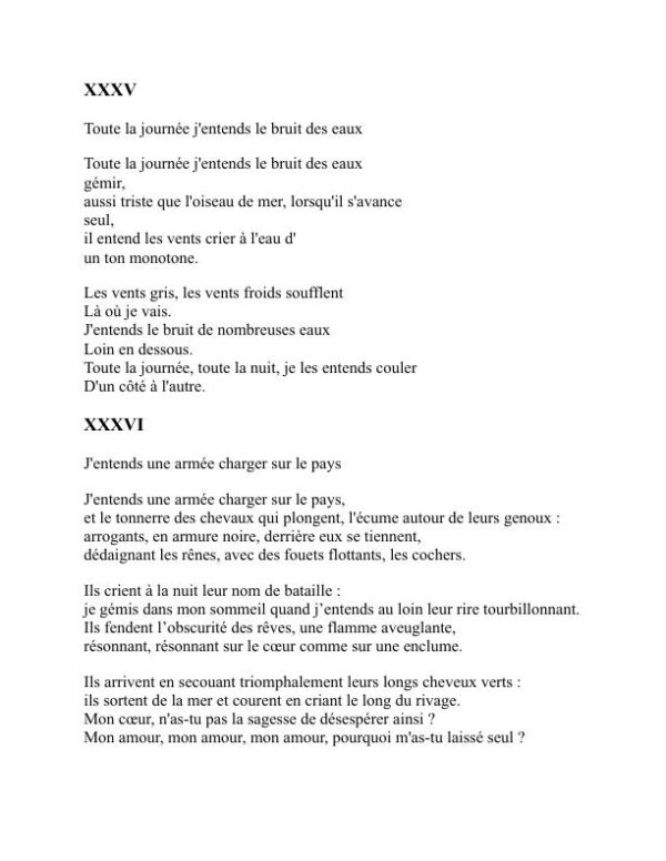 Poésie - James Joyce (Poetry - Francais) - Image 2