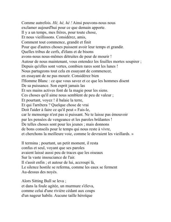 Un cycle de l'Ouest - John G. Neihardt (A Cycle of the West - Francais) - Image 2