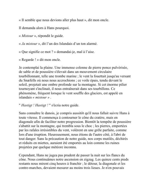 Voyage au centre de la Terre - Jules Verne (Journey to the Center of the Earth - Francais) - Image 2