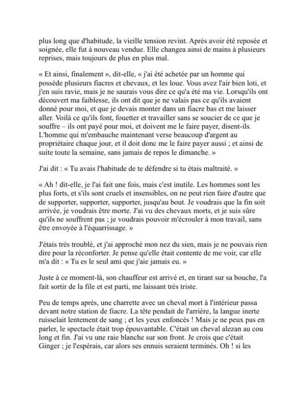 Beauté noire - Anna Sewell (Black Beauty - Francais) - Image 2