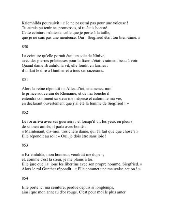 Le Chant des Nibelungen - nan (The Nibelungenlied - Francais) - Image 2
