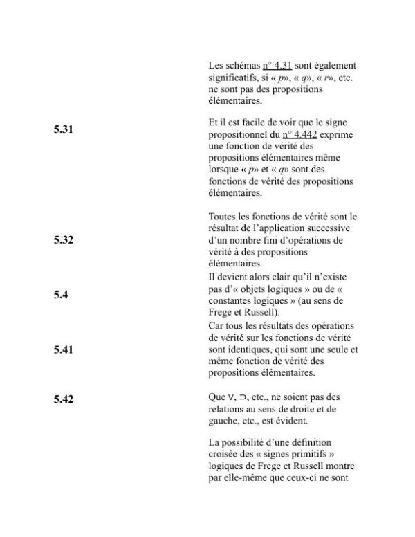 Tractatus Logico-Philosophicus - Ludwig Wittgenstein (Tractatus Logico-Philosophicus - Francais) - Image 2