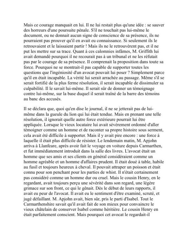 Cousin Henri - Anthony Trollope (Cousin Henry - Francais) - Image 2