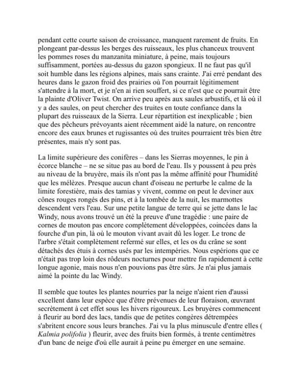 Le pays de la petite pluie - Mary Austin (The Land of Little Rain - Francais) - Image 2