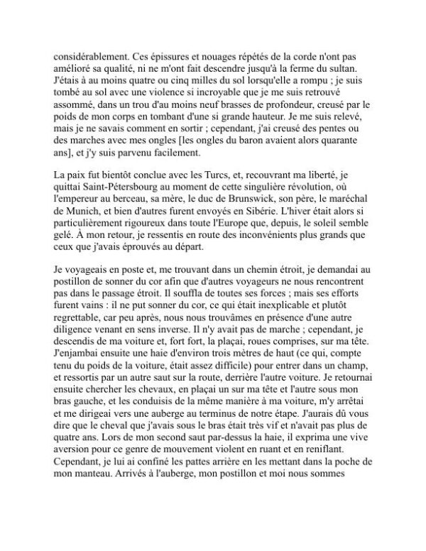Les aventures surprenantes du baron de Münchhausen - Rudolph Erich Raspe (The Surprising Adventures of Baron Munchausen - Francais) - Image 2