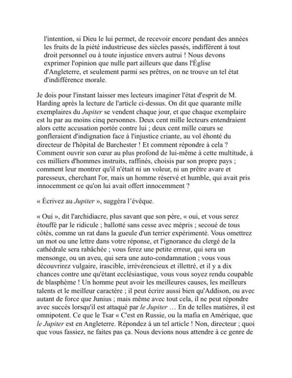 Le gardien - Anthony Trollope (The Warden - Francais) - Image 2
