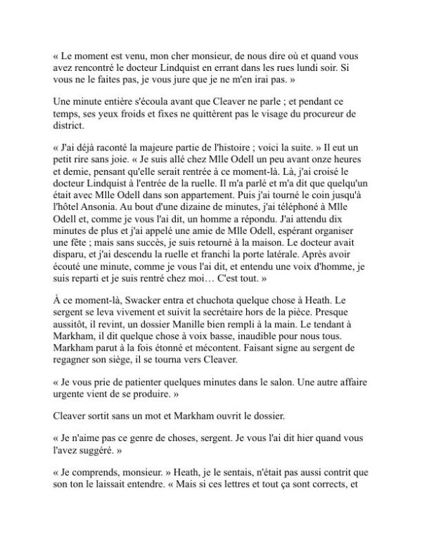 L'affaire du meurtre du Canari - S. S. Van Dine (The Canary Murder Case - Francais) - Image 2