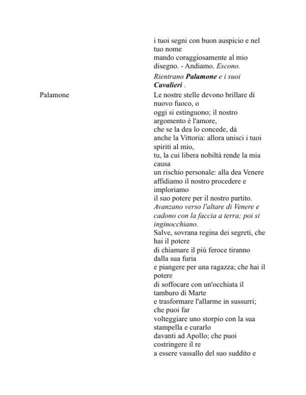 due nobili parenti - William Shakespeare (The Two Noble Kinsmen - Italiano) - Image 2