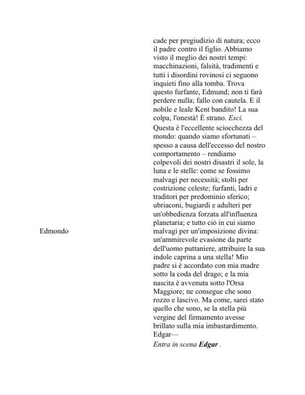 Re Lear - William Shakespeare (King Lear - Italiano) - Image 2