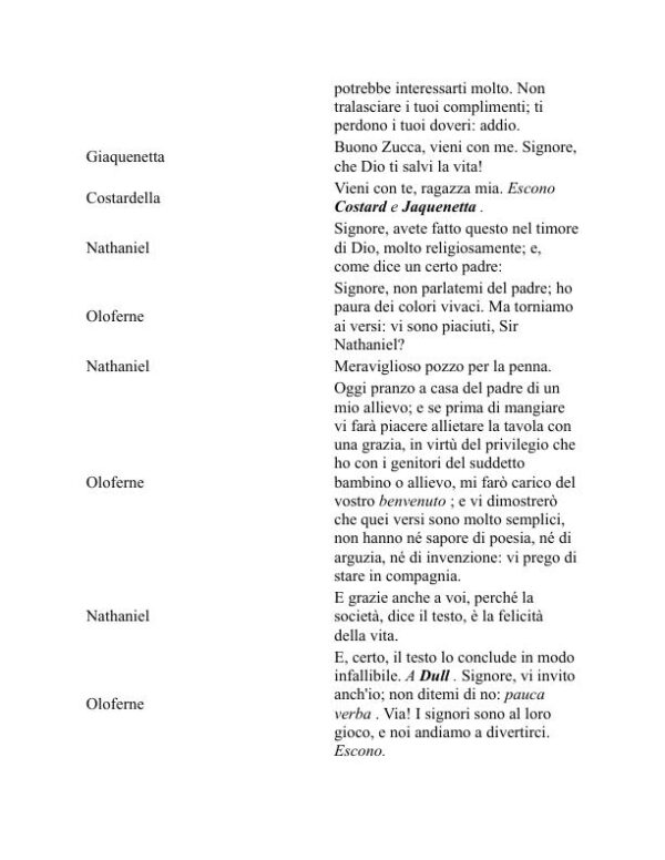 Pene d'amor perdute - William Shakespeare (Love’s Labour’s Lost - Italiano) - Image 2