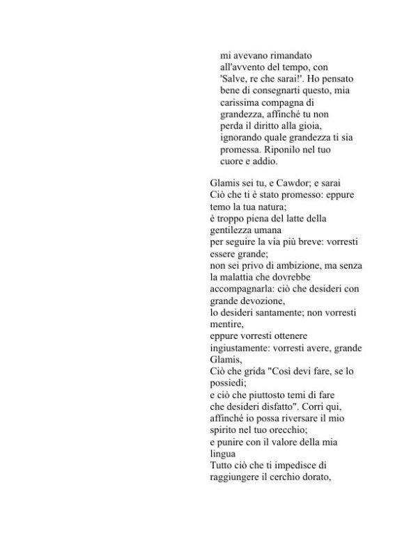 Macbeth - William Shakespeare (Macbeth - Italiano) - Image 2