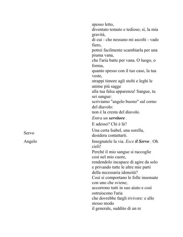 Misura per misura - William Shakespeare (Measure for Measure - Italiano) - Image 2