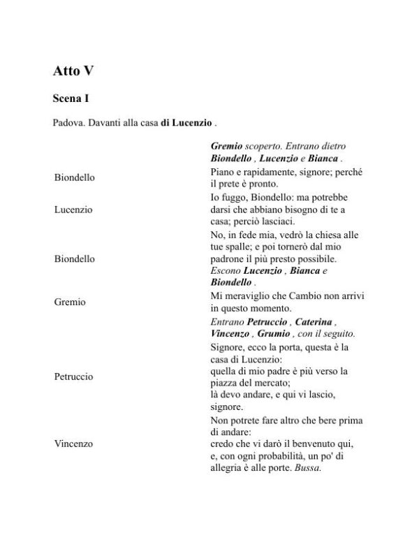 La bisbetica domata - William Shakespeare (The Taming of the Shrew - Italiano) - Image 2