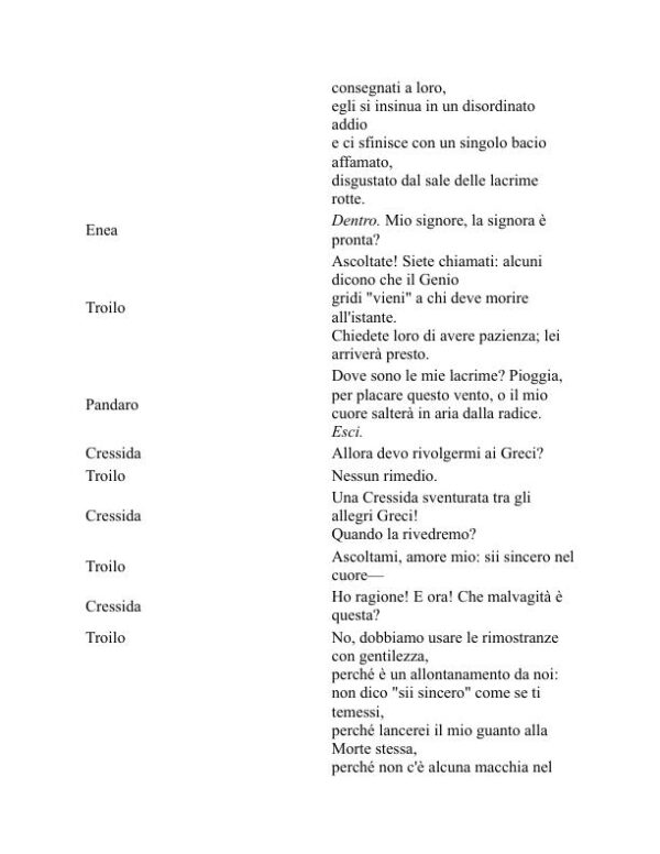 Troilo e Cressida - William Shakespeare (Troilus and Cressida - Italiano) - Image 2