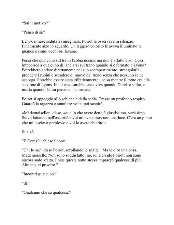 Il mistero del treno blu - Agatha Christie (The Mystery of the Blue Train - Italiano) - Image 2