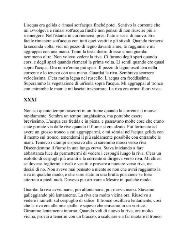Addio alle armi - Ernest Hemingway (A Farewell to Arms - Italiano) - Image 2