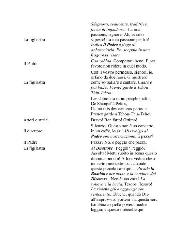 Sei personaggi in cerca d'autore - Luigi Pirandello (Six Characters in Search of an Author - Italiano) - Image 2