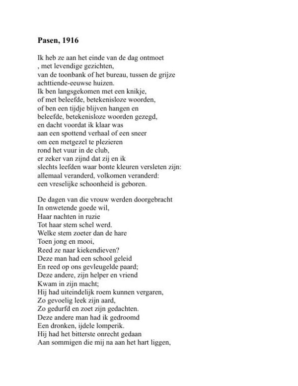 Poëzie - W. B. Yeats (Poetry - Nederlands) - Image 2