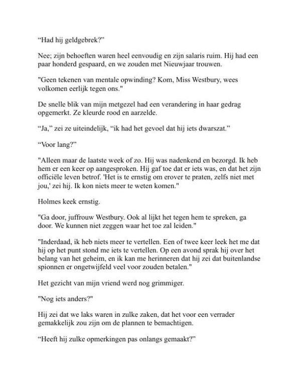 Zijn laatste buiging - Arthur Conan Doyle (His Last Bow - Nederlands) - Image 2