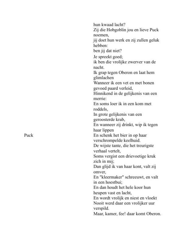 Een midzomernachtsdroom - William Shakespeare (A Midsummer Night’s Dream - Nederlands) - Image 2