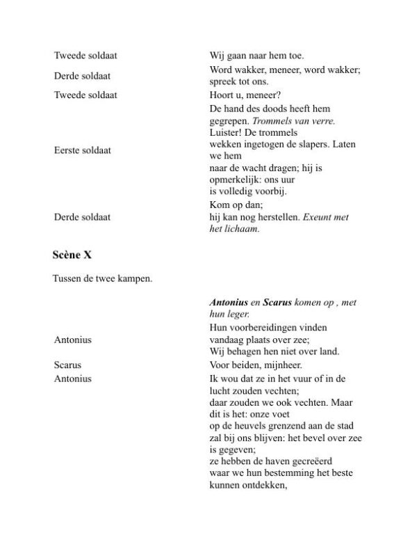 Antonius en Cleopatra - William Shakespeare (Antony and Cleopatra - Nederlands) - Image 2
