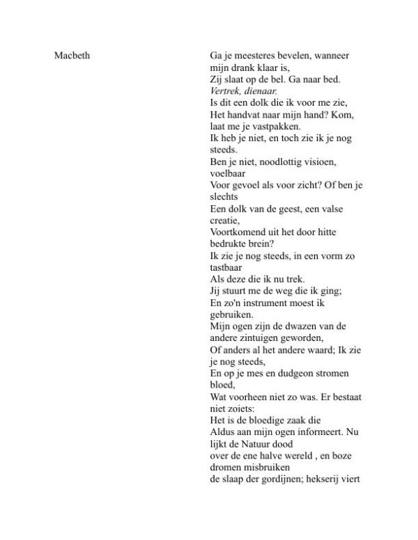 Macbeth - William Shakespeare (Macbeth - Nederlands) - Image 2