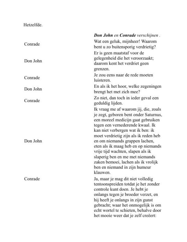 Veel drukte om niets - William Shakespeare (Much Ado About Nothing - Nederlands) - Image 2