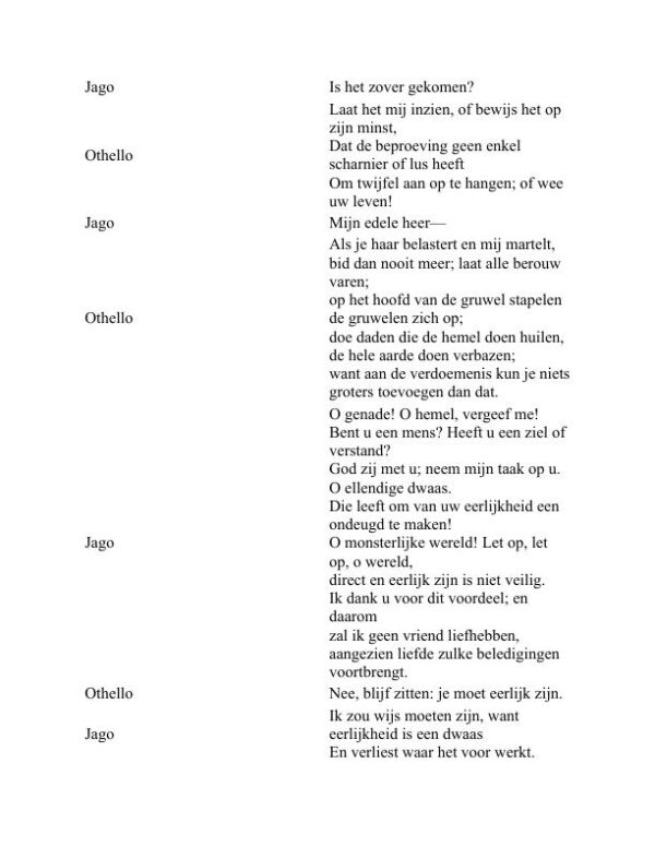 Othello - William Shakespeare (Othello - Nederlands) - Image 2