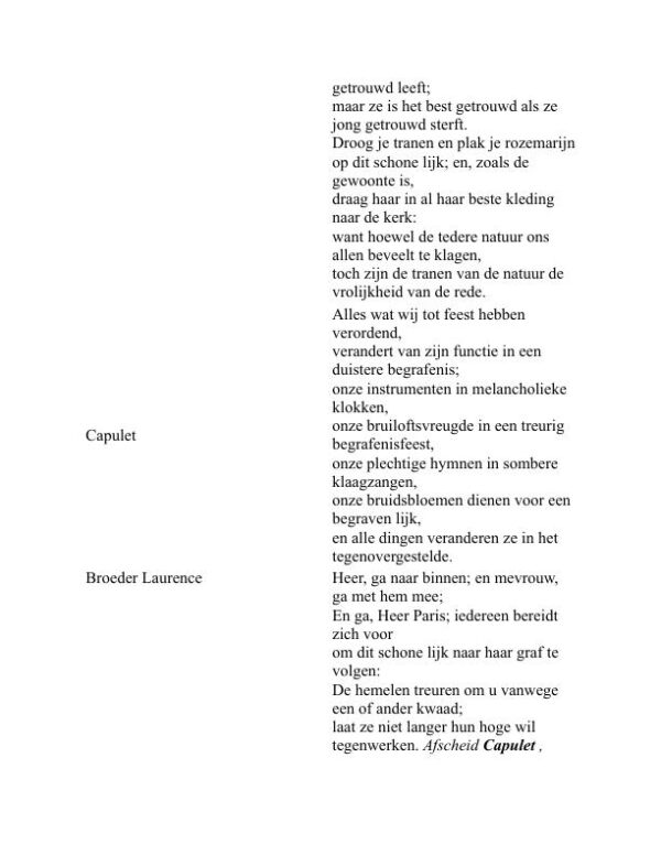 Romeo en Julia - William Shakespeare (Romeo and Juliet - Nederlands) - Image 2