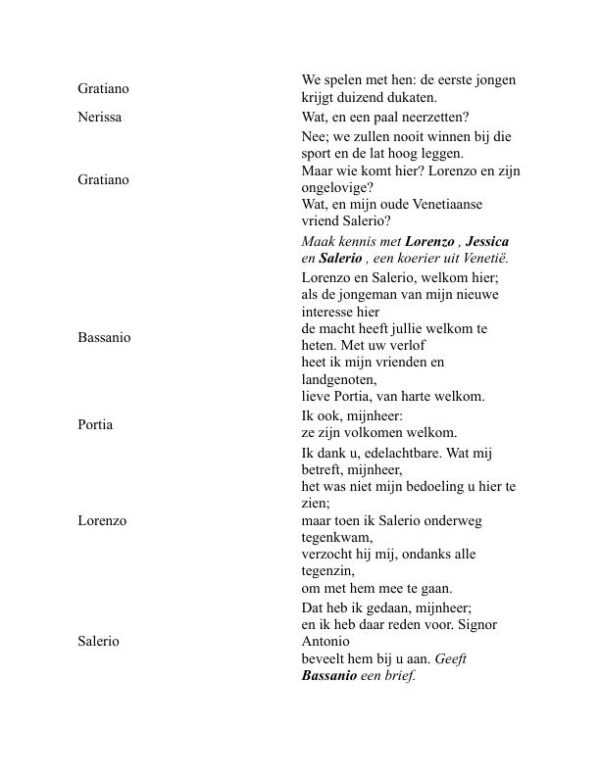 De koopman van Venetië - William Shakespeare (The Merchant of Venice - Nederlands) - Image 2