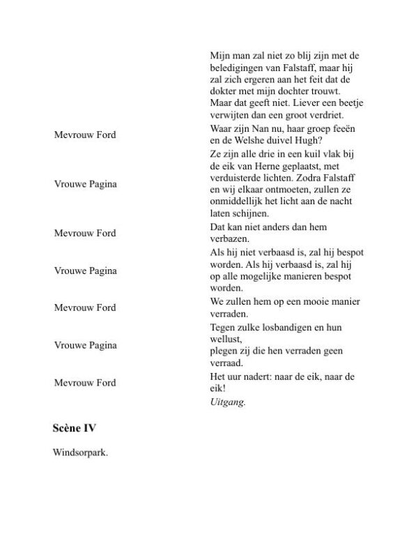 De vrolijke vrouwen van Windsor - William Shakespeare (The Merry Wives of Windsor - Nederlands) - Image 2