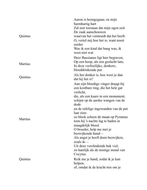 Titus Andronicus - William Shakespeare (Titus Andronicus - Nederlands) - Image 2