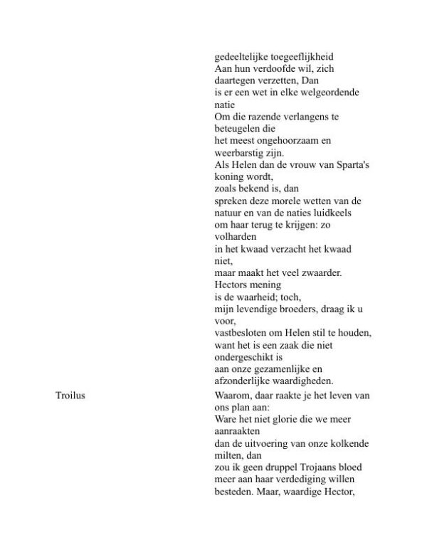 Troilus en Cressida - William Shakespeare (Troilus and Cressida - Nederlands) - Image 2